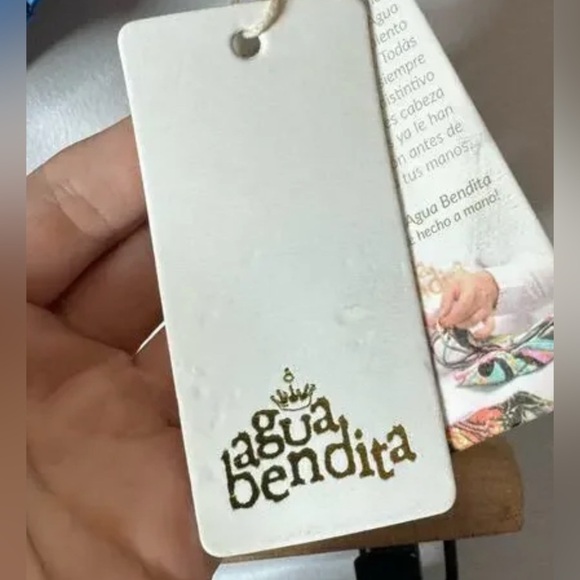 NWT Agua Bendita NWT Calista Small Bikini Top Isabella Small Bikini Bottoms Set - Picture 16 of 16